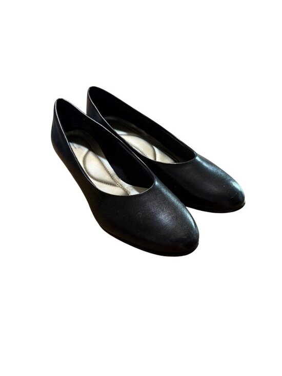 Hush Puppies Shoes - Style Soft Hush Puppy Black Low-Heel Women’s Slip-On Dress 9N